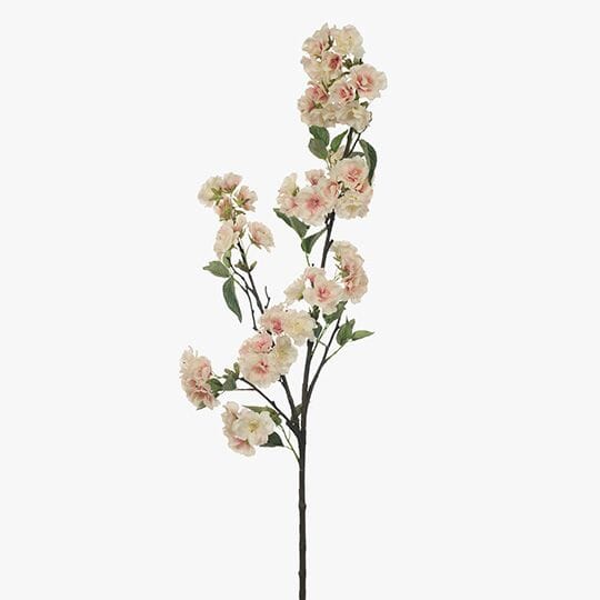 Blossom Apple Artificial Branch in Pink/Cream 114cm