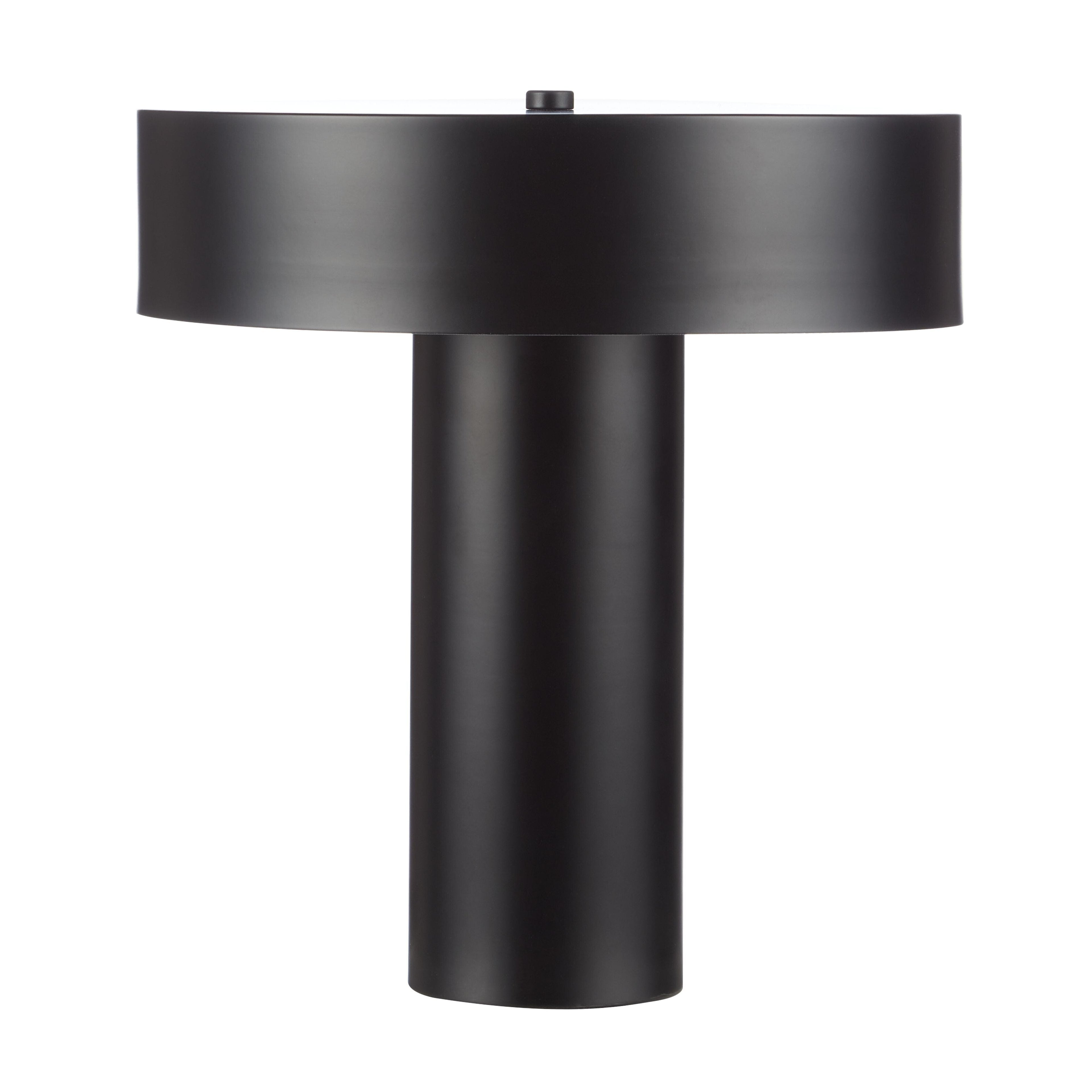Themis Metal Table Lamp in Black