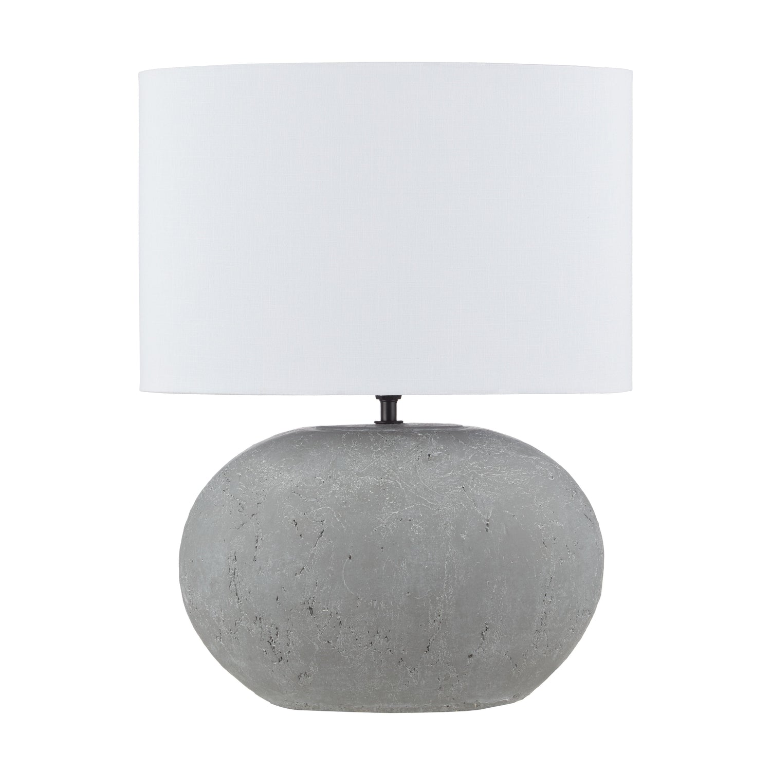 Concordia Ceramic Table Lamp in Grey