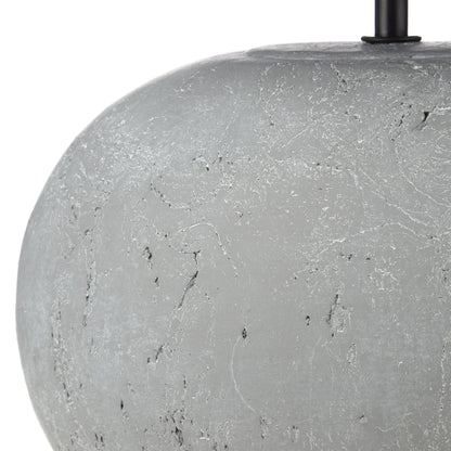 Concordia Ceramic Table Lamp in Grey