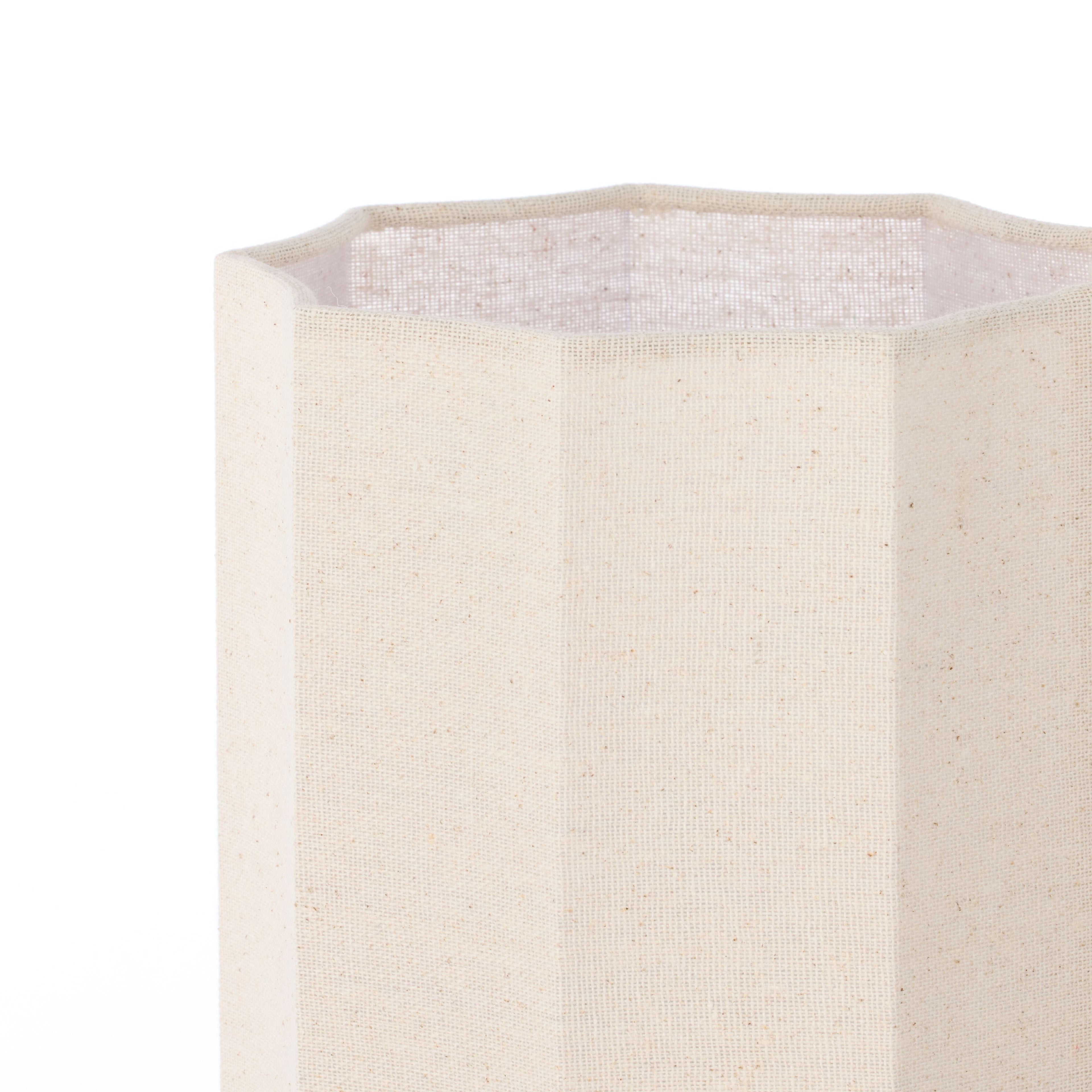 Selene Table Lamp in Natural/Black