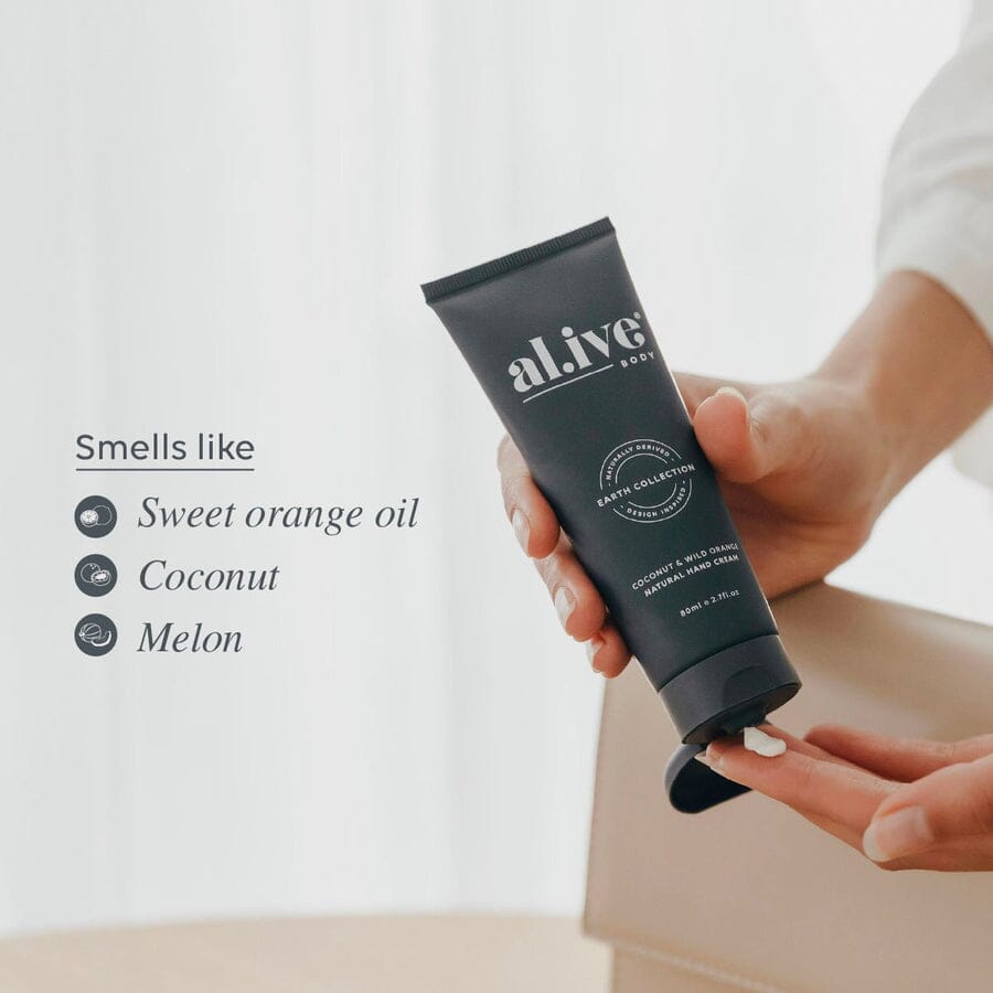 Al.ive Body - Hand Cream - Coconut &amp; Wild Orange