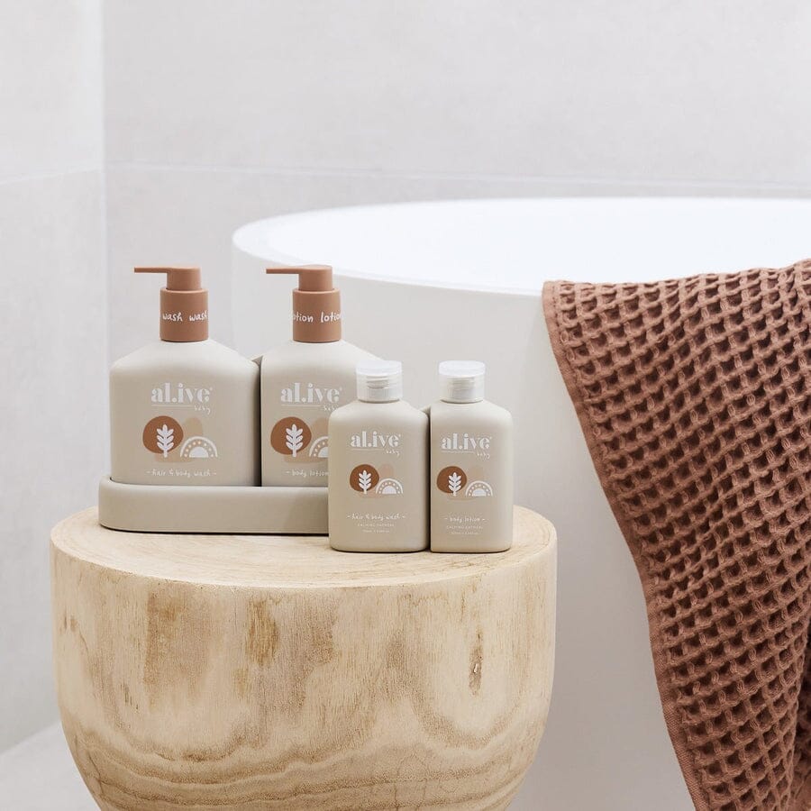 Al.ive Body - Little Traveller - Wash &amp; Lotion Travel Set