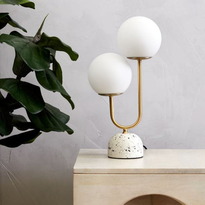 Aleja Terrazzo Table Lamp in Gold