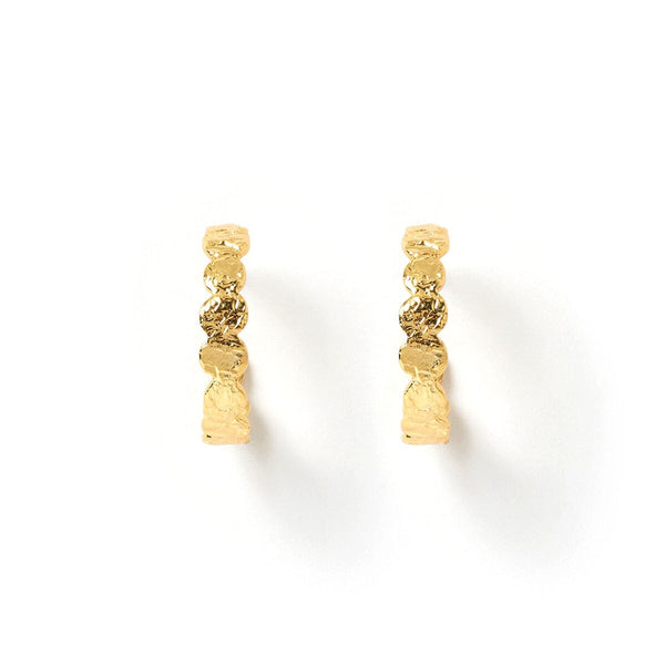 Olsen Gold Hoop Earrings Arms of Eve
