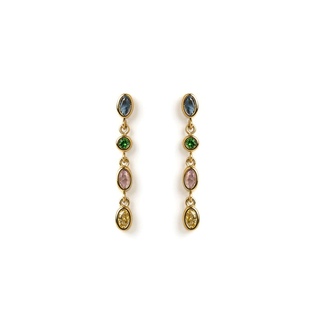 Arms of Eve - Isadora Gold Earrings Multi