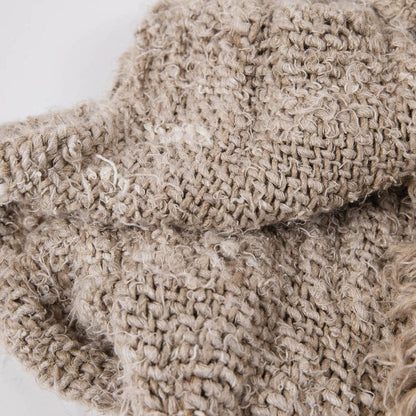 Eadie Lifestyle - Wabi Throw - 100% Recycled Linen - Natural 170cm