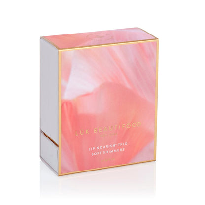 Luk Beautifood - Lip Nourish Trio Gift Pack - Soft Shimmers