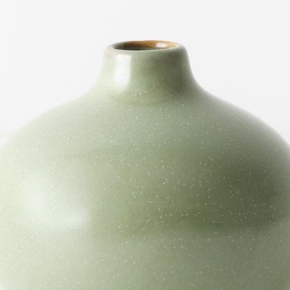Isola Ceramic Vase in Olive 10cm
