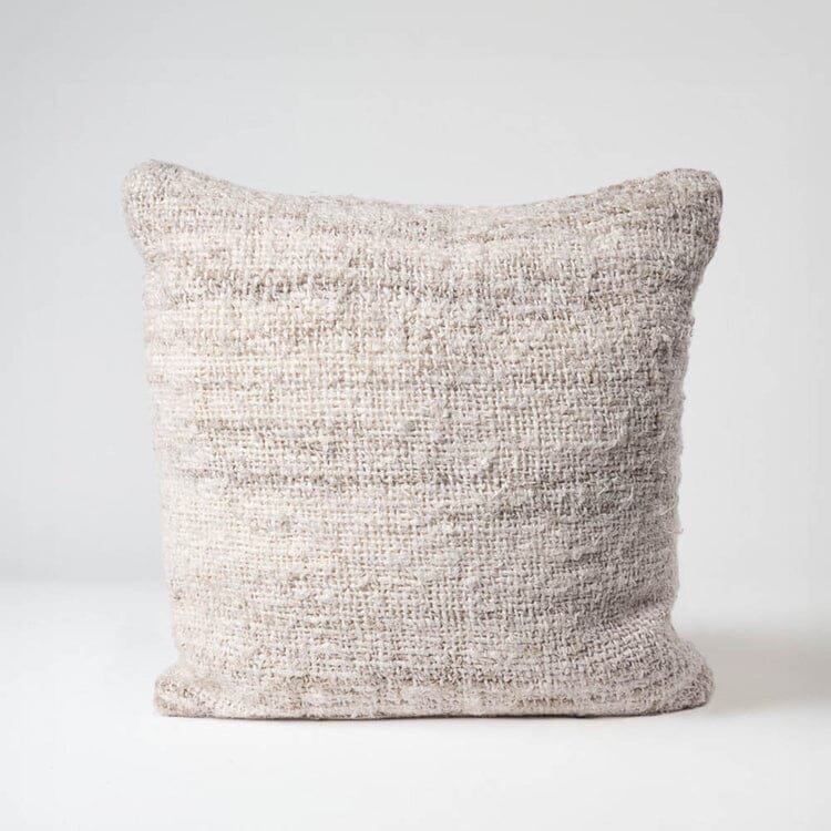 Wabi Cushion - 100% Recycled Linen - Ivory 50x50cm