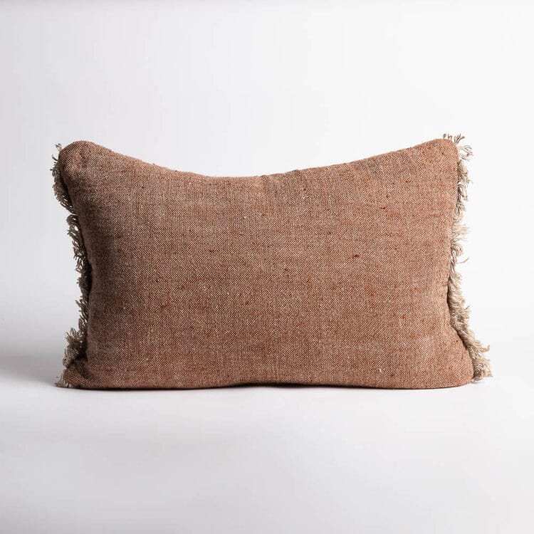 Eadie Lifestyle - Tabako Linen Cushion - Rust 40x60cm