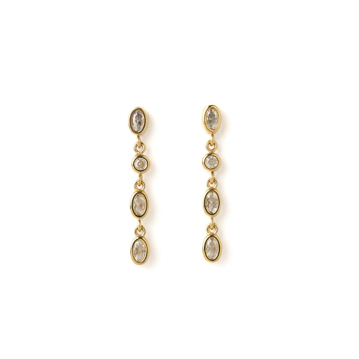 Arms of Eve - Isadora Gold Earrings Stone