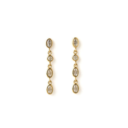 Arms of Eve - Isadora Gold Earrings Stone