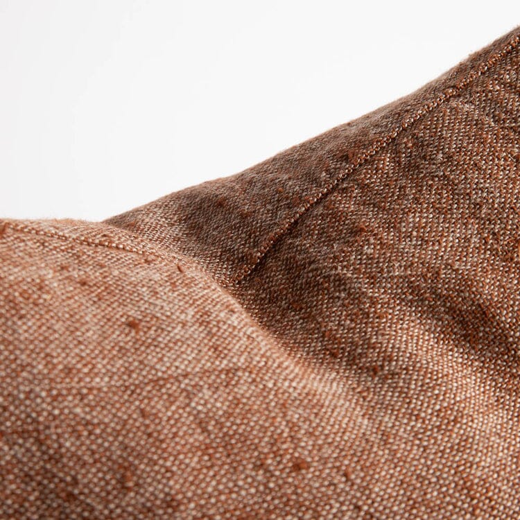 Eadie Lifestyle - Tabako Linen Cushion - Rust 50x50cm