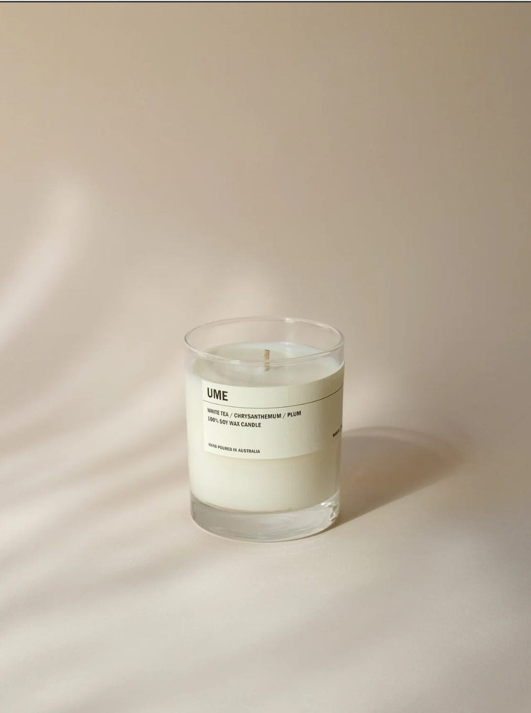 Posie - UME Candle 300g - White Tea / Chrysanthemum / Plum