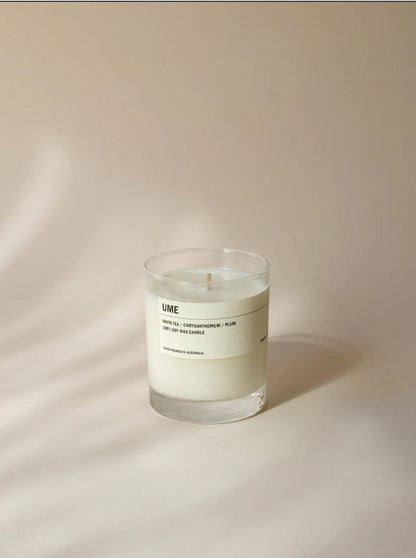 Posie - UME Candle 300g - White Tea / Chrysanthemum / Plum