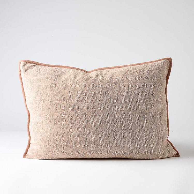 Helga Cushion - Clay/Off White 40x60cm