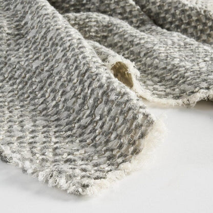 Eadie Lifestyle - Angler Reversible Throw - Soft Blue/Off White