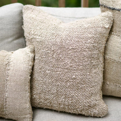 Wabi Cushion - 100% Recycled Linen - Natural 50x50cm