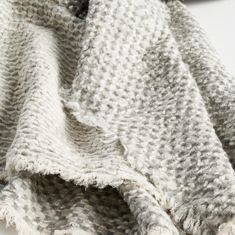 Eadie Lifestyle - Angler Reversible Throw - Soft Blue/Off White