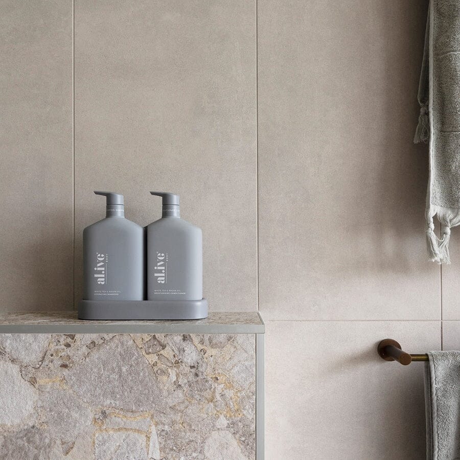 Al.ive Body - Shampoo &amp; Conditioner Duo - White Tea &amp; Argan Oil