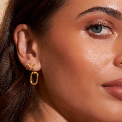 Arms of Eve - Boaz Gold Earrings