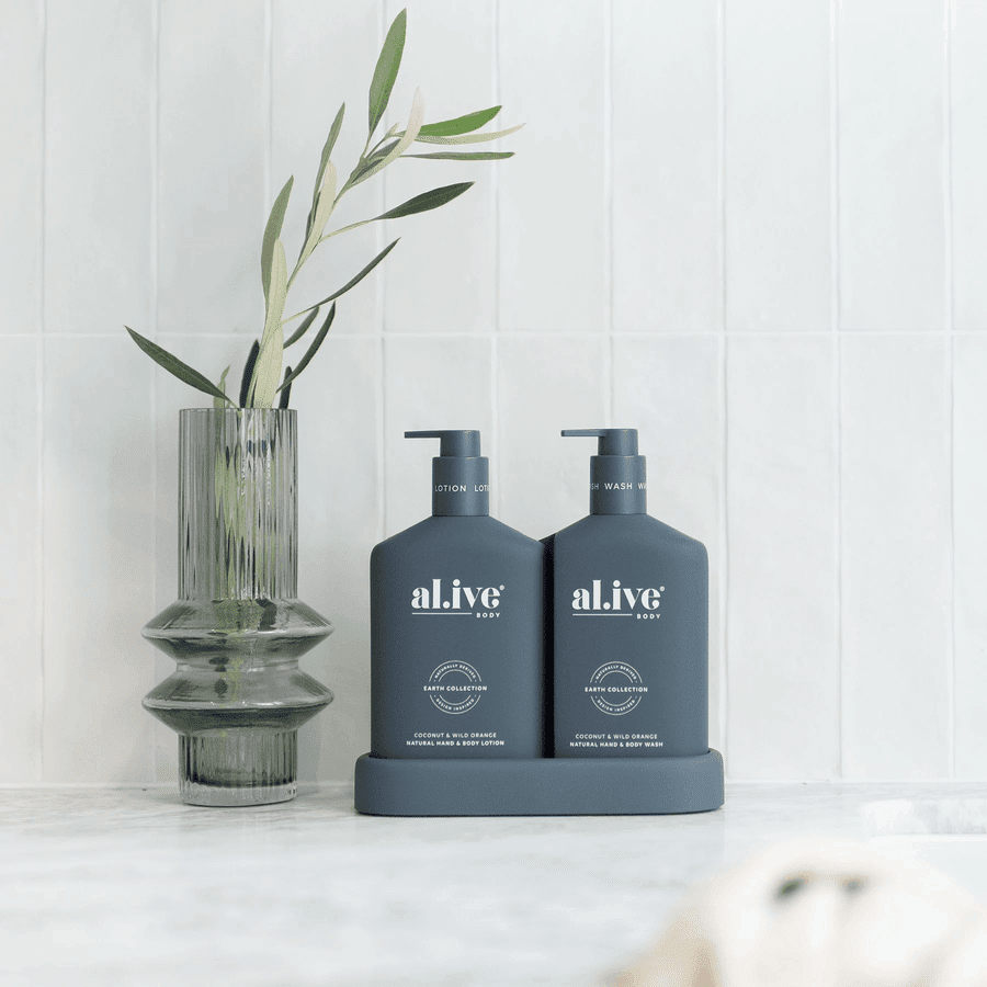 Al.ive Body - Wash &amp; Lotion Duo - Coconut &amp; Wild Orange
