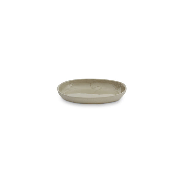 Cloud Oval Plate in Dove Grey (S)