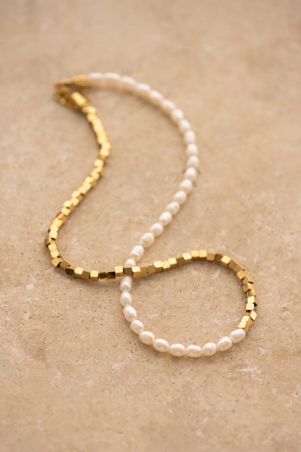 Indigo &amp; Wolfe - Nala Gold &amp; Pearl Necklace
