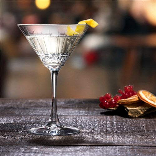 Caria Ribbed Martini Glass 240ml