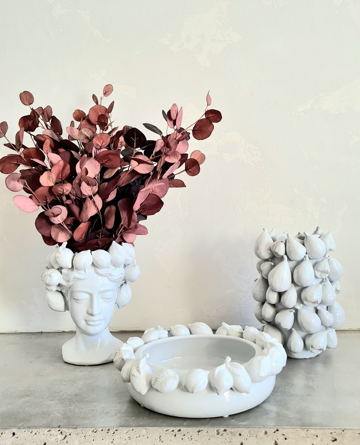Aphrodite Ceramic Lemon Bowl in White