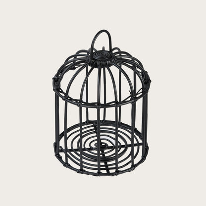 Kai Large Rattan Lantern in Black