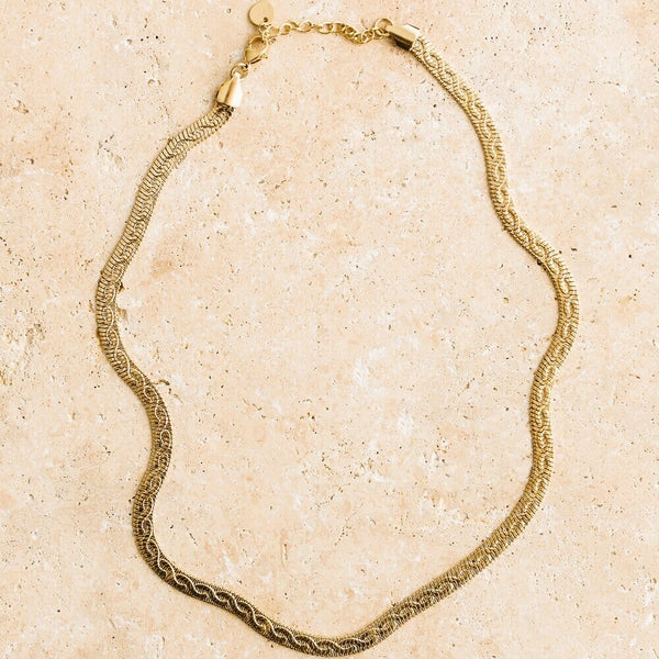 Indigo & Wolfe - Cleo Gold Chain Necklace