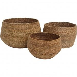 Large Round Bowl Shape Jute Basket