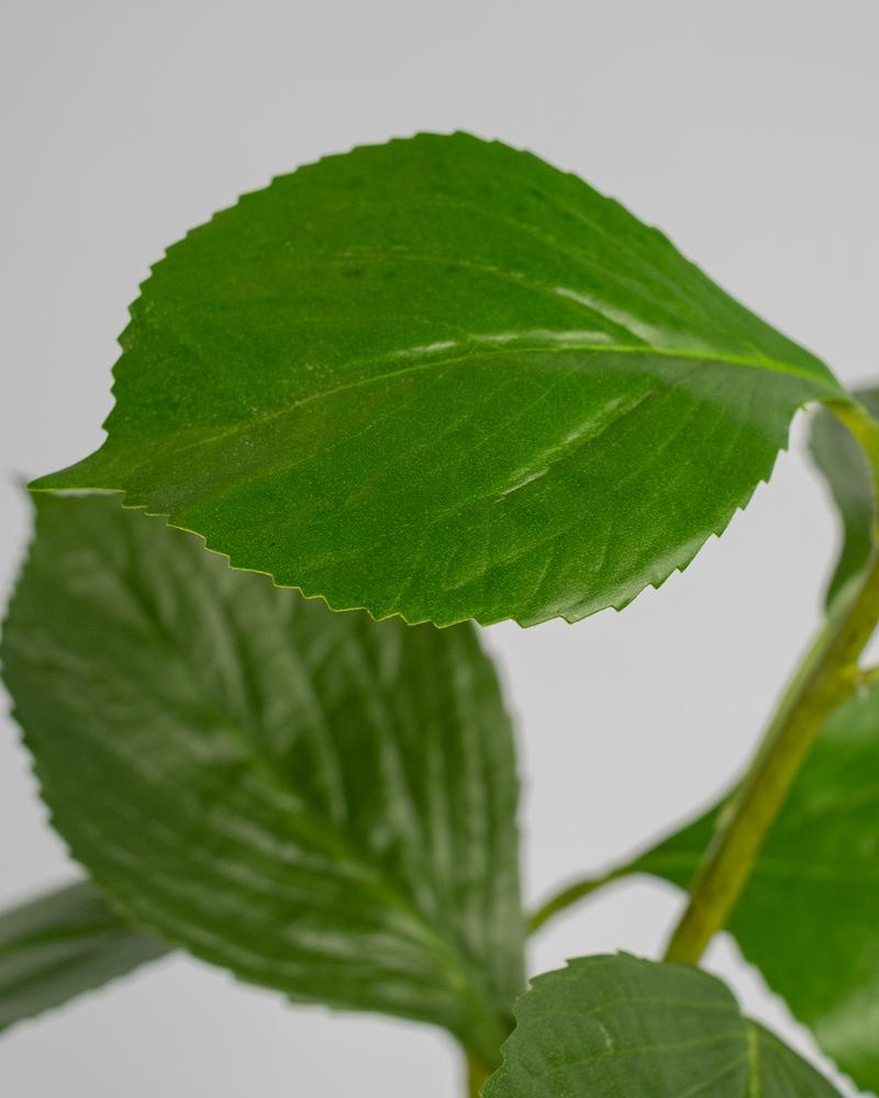 Hydrangea Faux Leaf 55cm