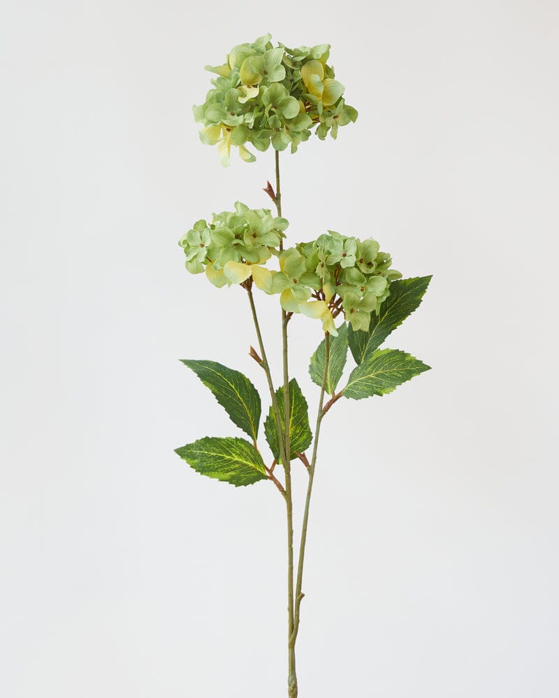Hydrangea Faux Spray in Green