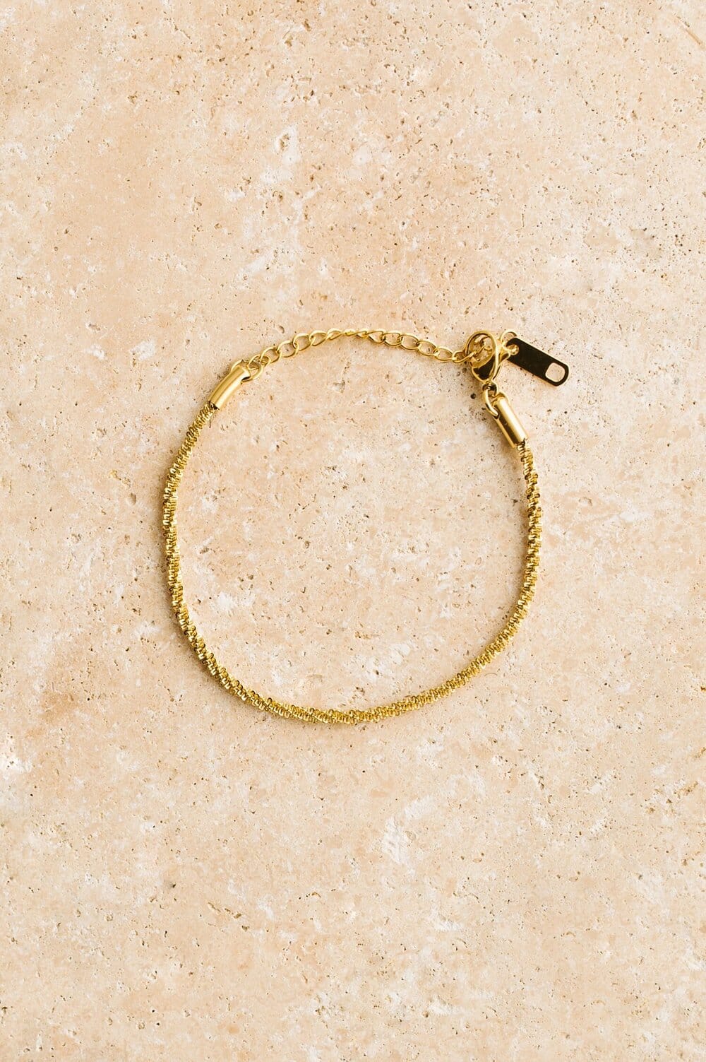 Indigo &amp; Wolfe - Indie Twisted Gold Bracelet