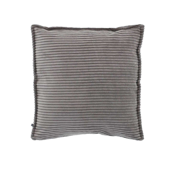 Midori Corduroy Cushion in Grey