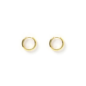 Arms of Eve - Jett Gold Hoop Earrings