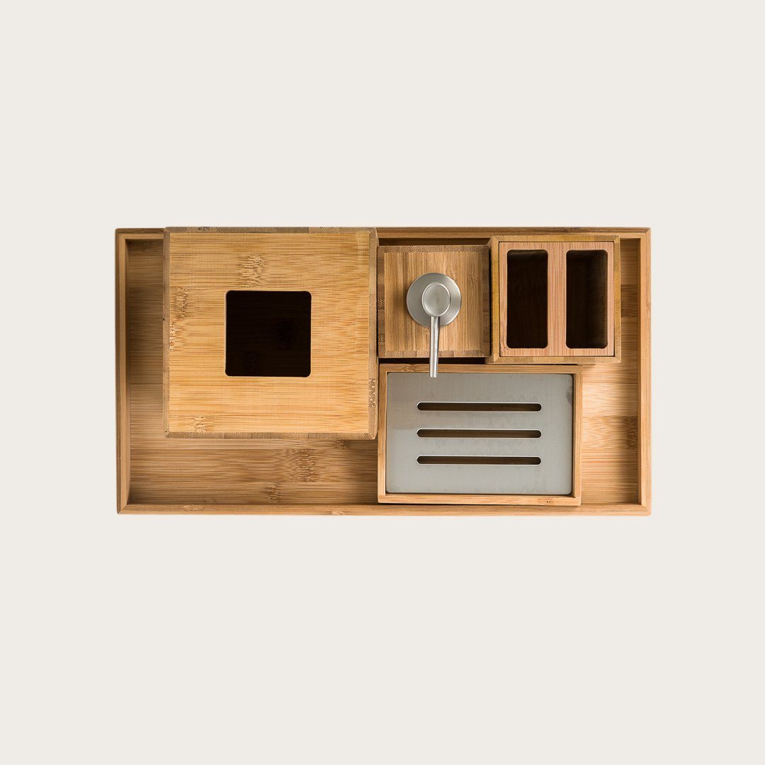 Hasina Bamboo Tissue Box - Buy 1 Get 1 Free Sale