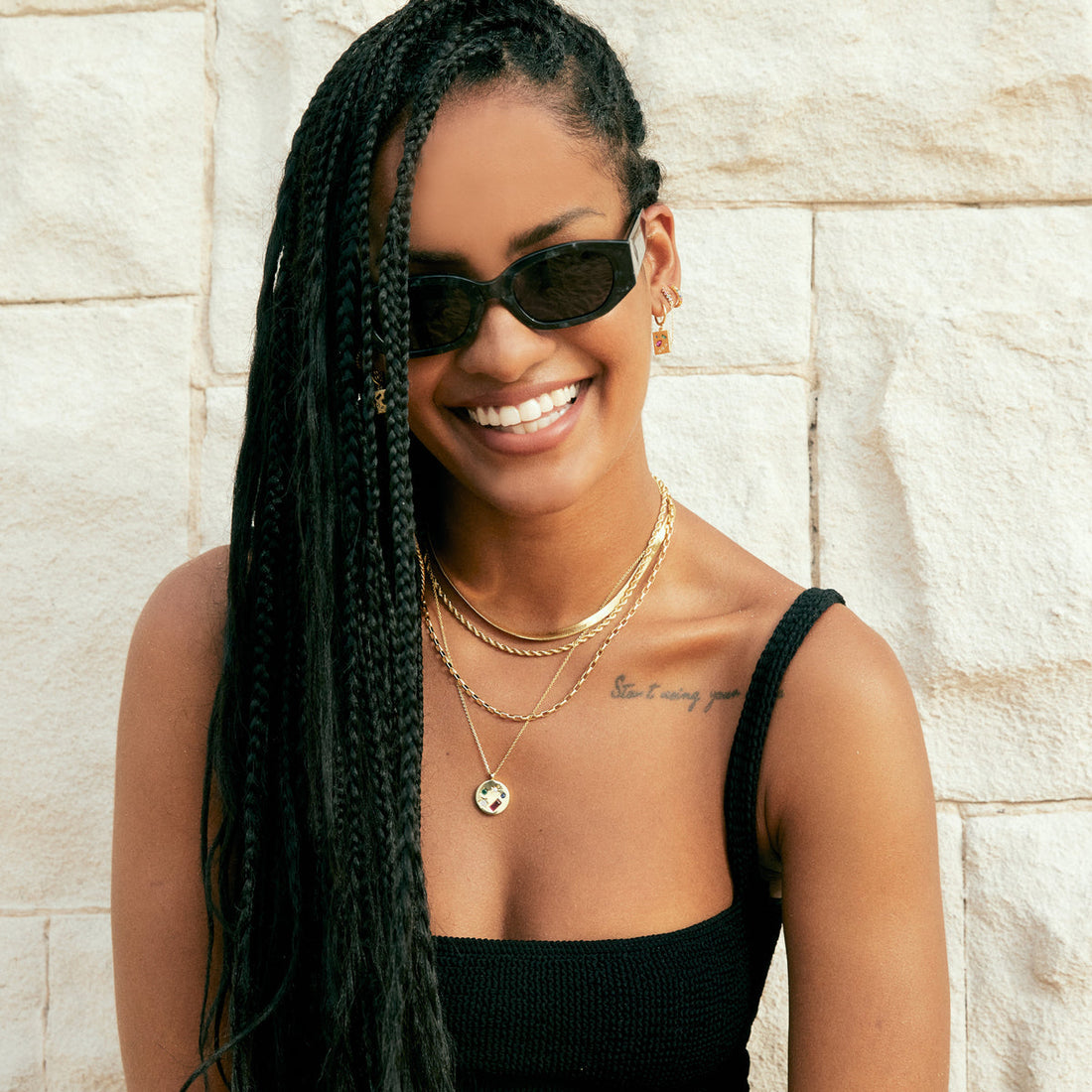 Arms of Eve - Hendrix Sunglasses in Graphite