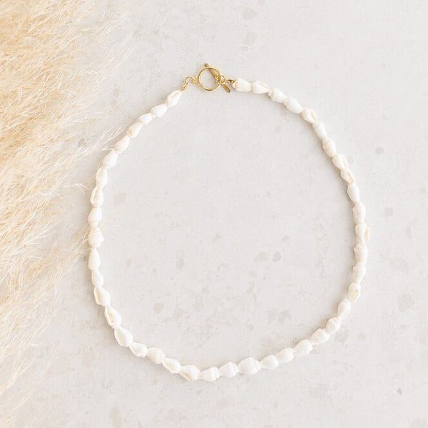 Shelley Gold/Seashell Necklace