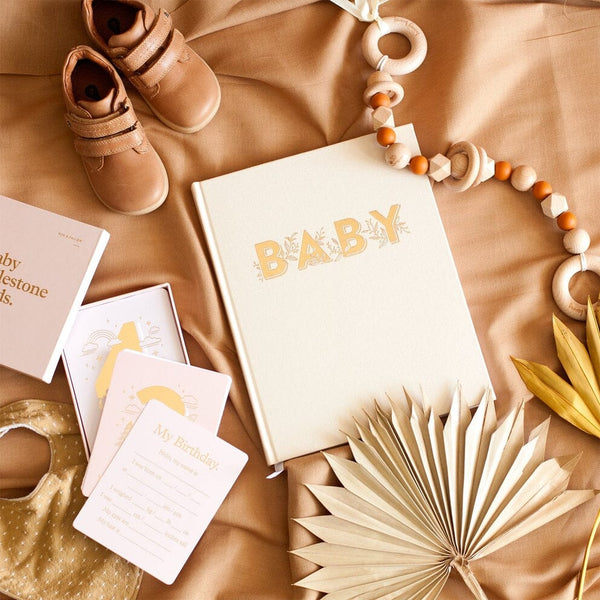 The Baby Book in Buttermilk