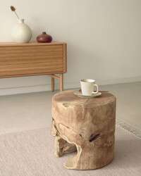 Remi Teak Trunk Side Table (Save 19%)