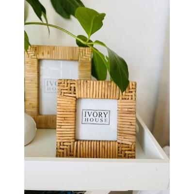 Oliana Rattan Picture Frame - Small