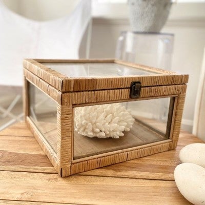 Mareva Rattan Square Display Box (Save 27%)