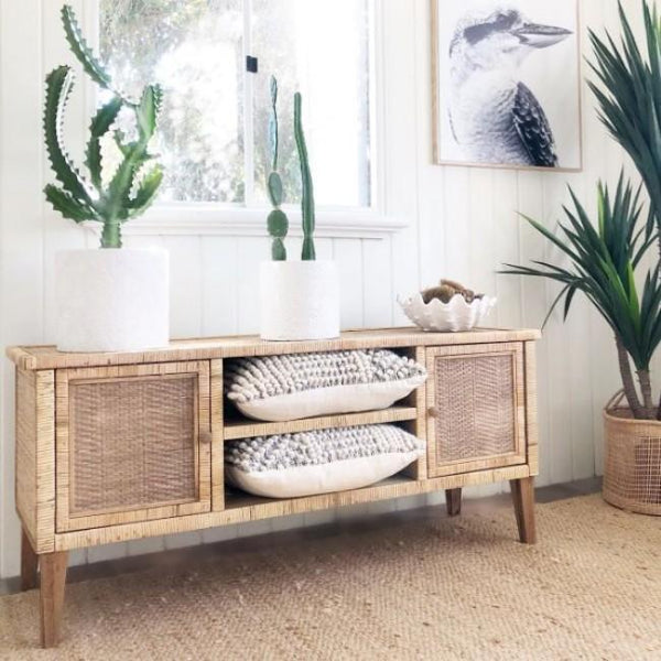 Arabella Rattan TV Unit Natural (Save 60%)