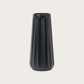 Auguste Large Ceramic Vase in Black