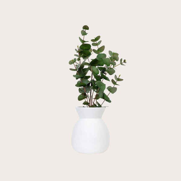 Lewis Ceramic Vase in White (Save 59%)