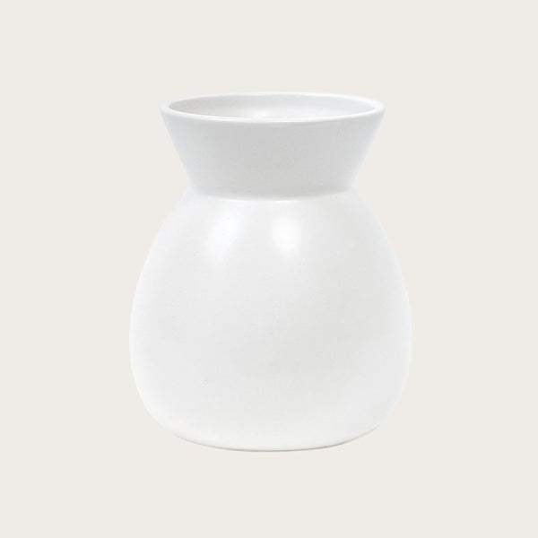 Lewis Ceramic Vase in White (Save 59%)